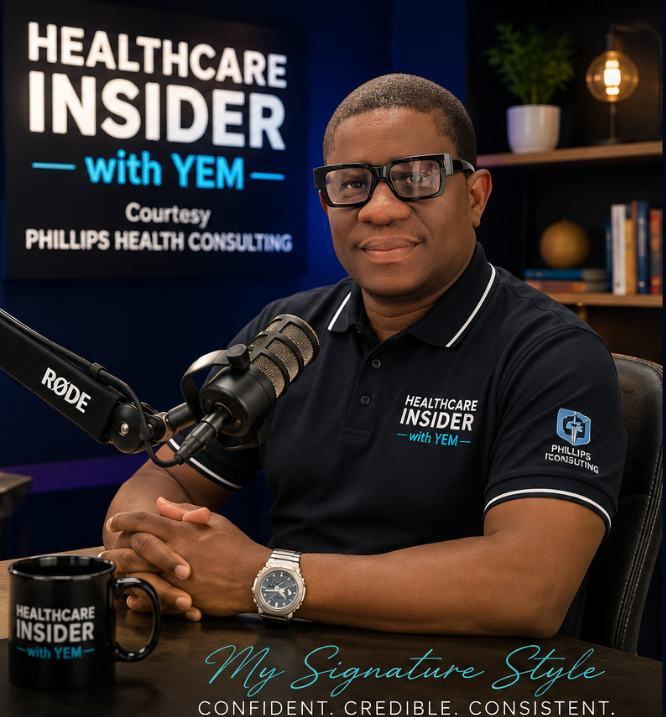 YEM hosting Healthcare Insider in the studio